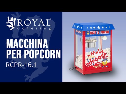 Video - Macchina per popcorn – Design americano