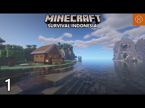 Solo Survival: Episode 1 - A New Journey Begins!  |  Indonesian Minecraft Survival