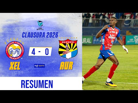 GOLEADA CONTUNDENTE DE LOS SUPERCHIVOS // Xelajú 4-0 Aurora Resumen Completo