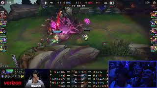 [閒聊] T1 vs BLG 第4.5局 Faker Highlights