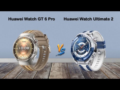 Huawei Watch GT 6 Pro vs Huawei Watch Ultimate 2