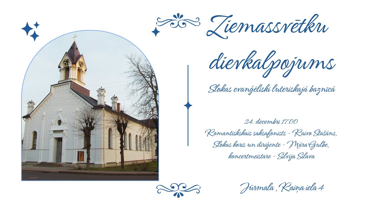24. decembrī – Ziemassvētku Dievkalpojums