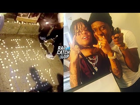 Billionaire Black, King Yella & FYB J Mane Pay Respects to FBG Duck's Brother FBG Brick