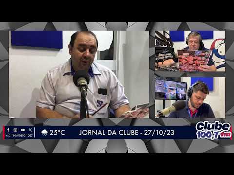 Jornal da Clube - 27/10/23 - Edição da Manhã