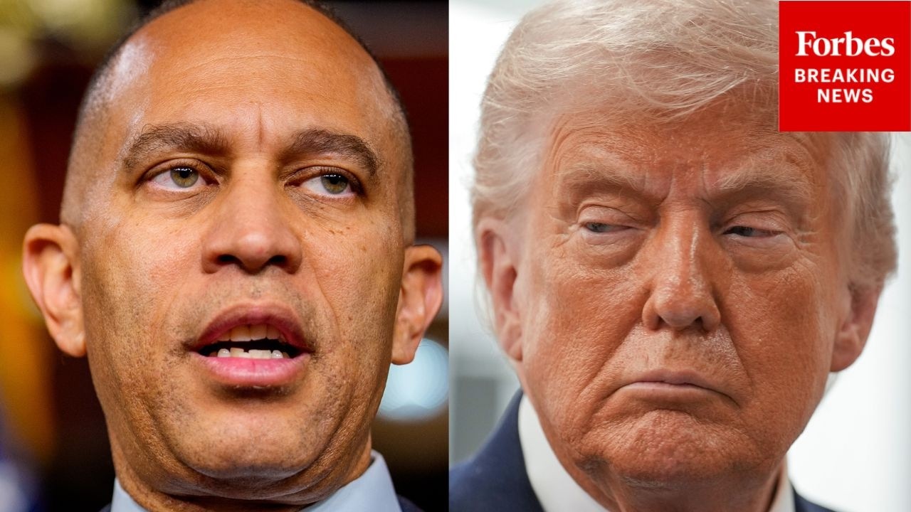 Jeffries Asked About Invoking The 25th Amendment On President Trump: 'Where Do You Stand On This?'