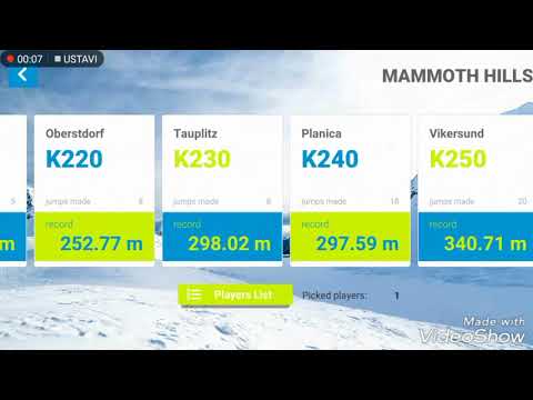 The longest ski jump on the world (315m)