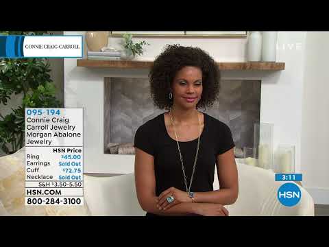 Connie Craig Carroll Jewelry Morgan Abalone Cocktail Ring