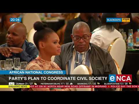 ANC plans to coordinate civil society