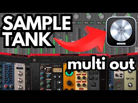How to Create Multiple Outputs with SampleTank in Logic Pro 11 – Step-by-Step Guide!