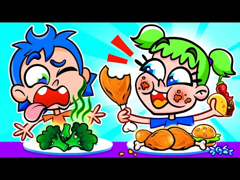 Healthy Food Kids Song | Healthy Habits + More Funny Kids Songs & Nursery Rhymes