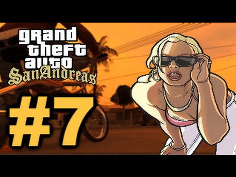 GTA San Andreas Walkthrough w/ Cheats (Commentary) Part 7 - CJ to the Rescue