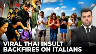 Download lagu Italian Tourists Mock Thai Woman, Viral Video Sparks Public Apology | Firstpost Live mp3