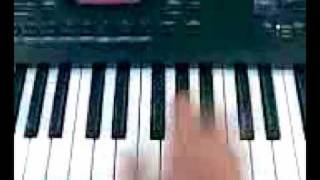 Power Quest glory tonight intro Keyboard watch !