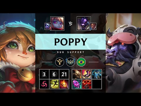 Poppy Support vs Alistar - BR Challenger Patch 25.19