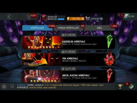 2x BLADE Grandmaster crystals opening MCOC