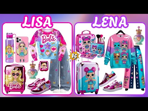 Lisa or Lena 💕 Barbie ✨ vs LOL Doll 🎀 – Pick Your Dream Fashion Style! 👗🌸