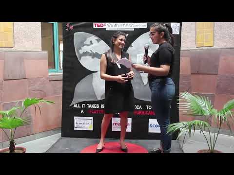TEDx DPS Gurgaon speakers get candid - Ms. Pallavi Mohan