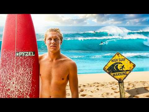 I Surfed 20ft Sunset Beach... (terrible idea)