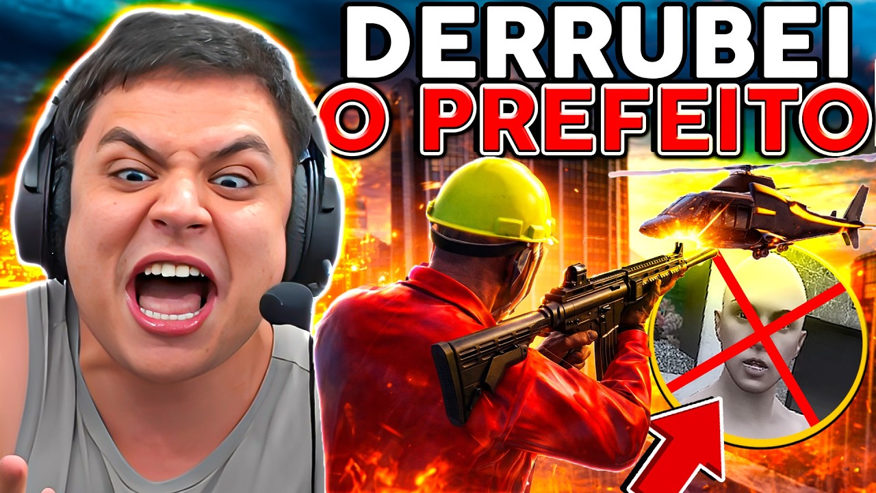 ELIMINEI O PREFEITO FINALMENTE! 😱 GTA RP (Paulinho o LOKO)