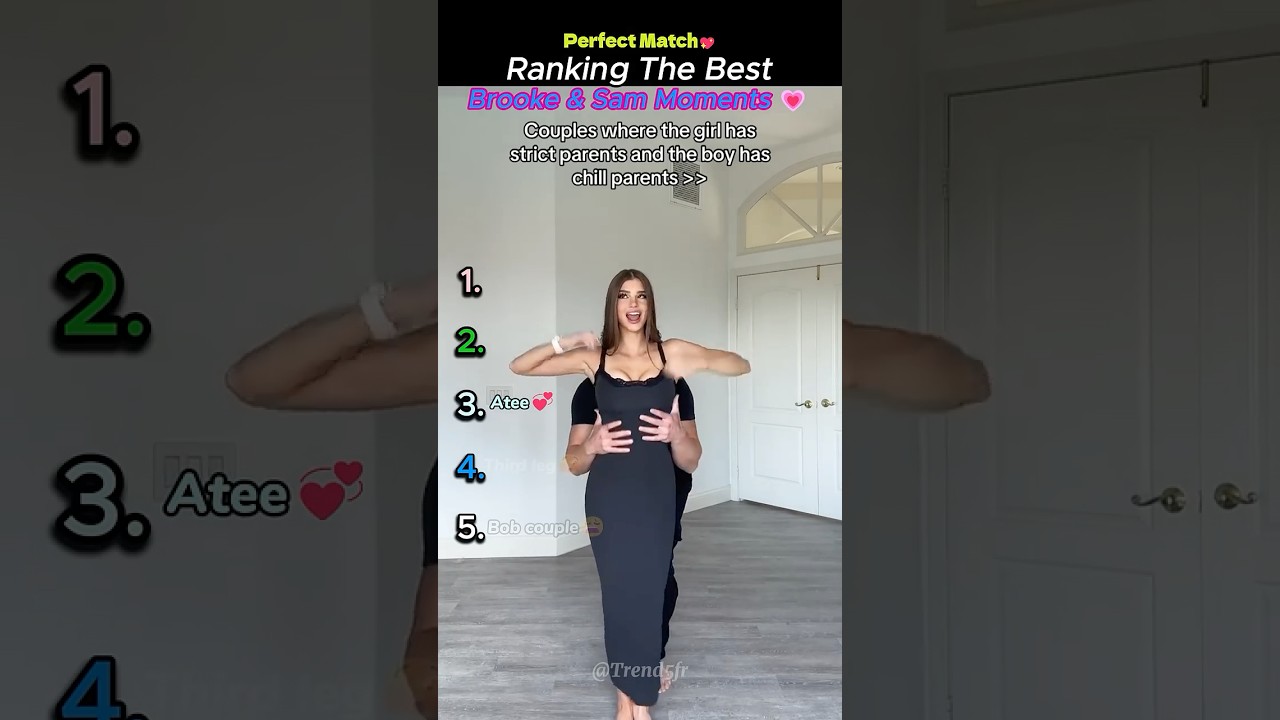 Ranking The Best Brooke & Sam Moments #shorts #transition