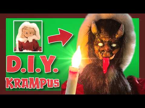 I made a Krampus Animatronic (DIY Horror Craft)