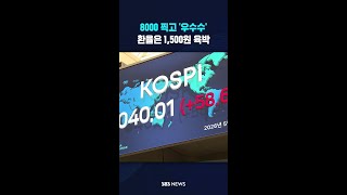 8000 찍고 '우수수'..환율은 1,500원 육박 #shorts