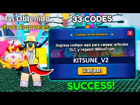 33 CODIGOS ACTIVOS de BLOX FRUITS 🎉 *ENERO 2026*