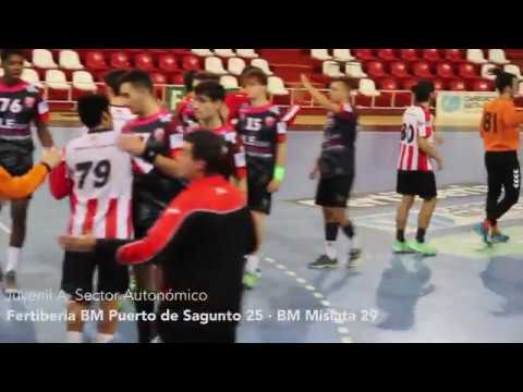 Juvenil A 17-18 FASE FINAL AUTONOMICO: FERTIBERIA BM PUERTO DE SAGUNTO 25 - BM MISLATA 29