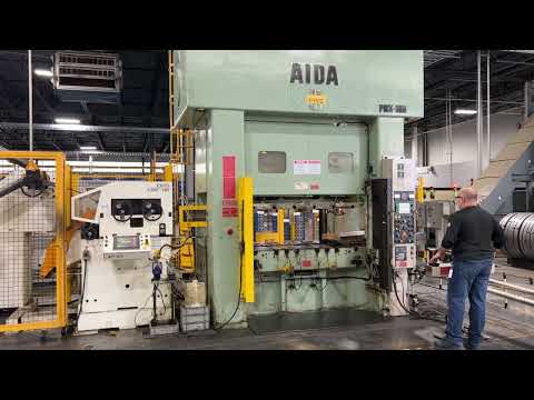 2017 AIDA PMX-L2-300H-1 Straight Side Double Crank Press | UPM, LLC (1)