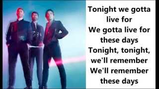 Take That - These Days (lyrics)