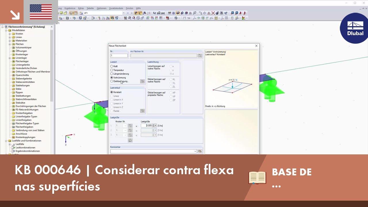 KB 000646 | Considerar contra flexa nas superfícies