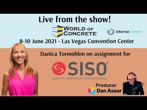 Case Study - World of Concrete - On The Show Floor with Danica Tormohlen