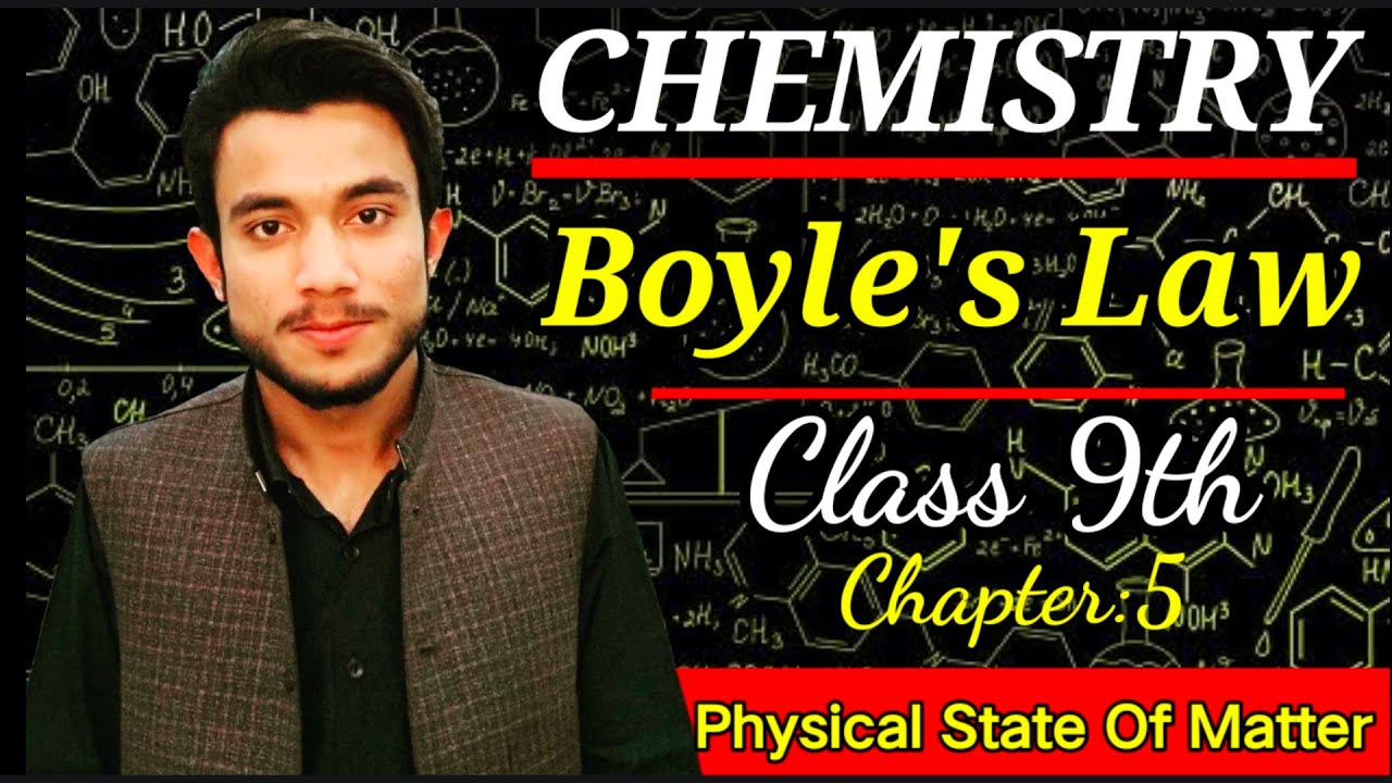 Boyle's Law | 9th class chemistry chapter 5 | Physical state of matter | HMS Online