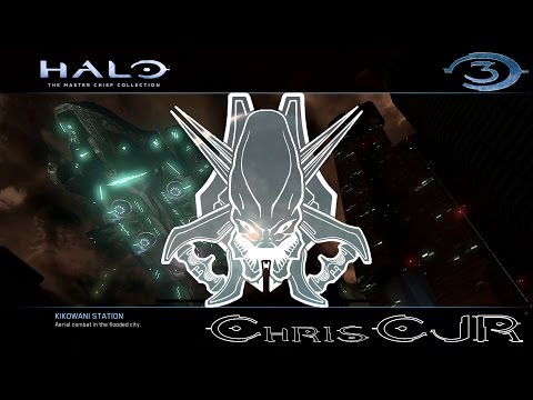 HALO 3 ODST Legendary Mission 6 Kikowani Station. 4 Players Xbox Live 1080p.
