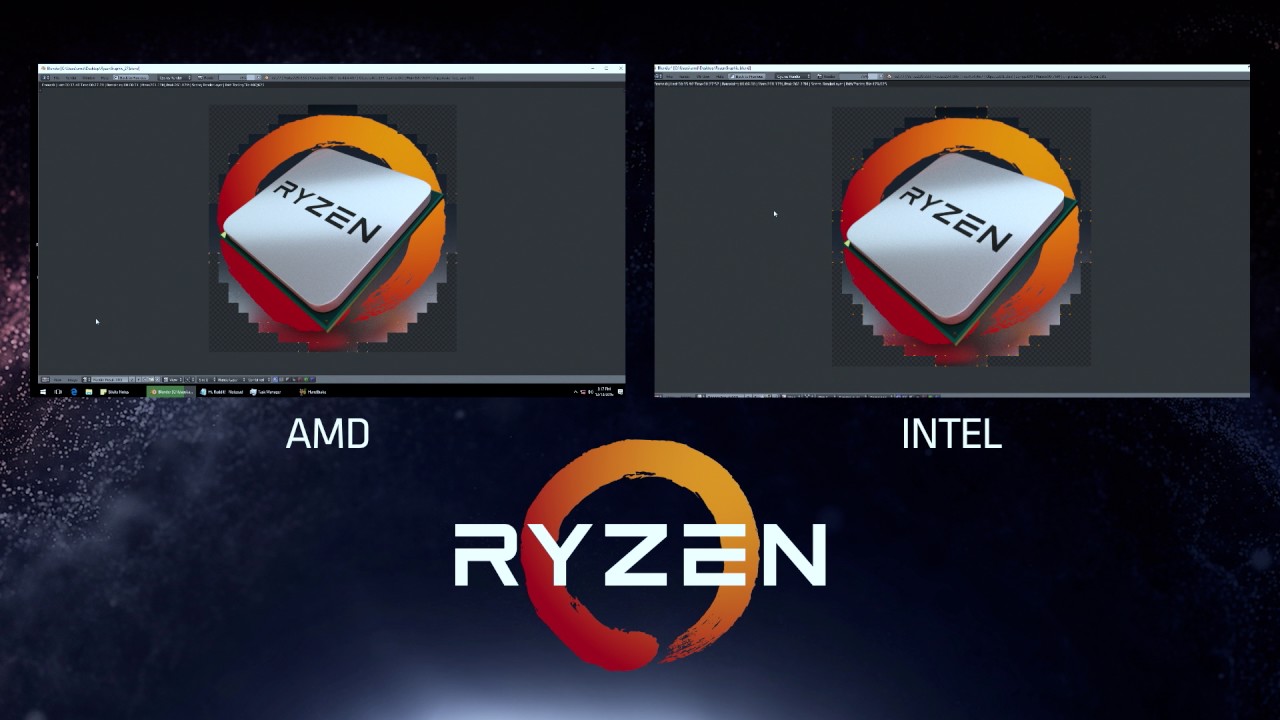 AMD Ryzenâ„¢ Blender Demo - YouTube