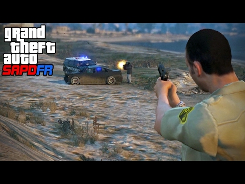 GTA SAPDFR - Episode 50 - Armed Robbery Suspect (Zach's Run)