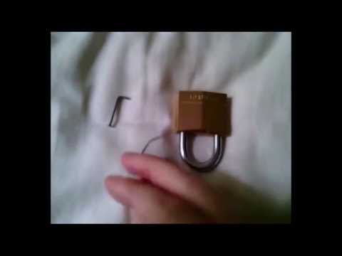 comment ouvrir petit cadenas sans clef