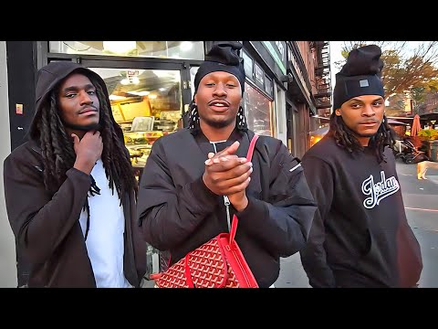 Duke Dennis Tries A Chopped Cheese For The First Time in New York City!