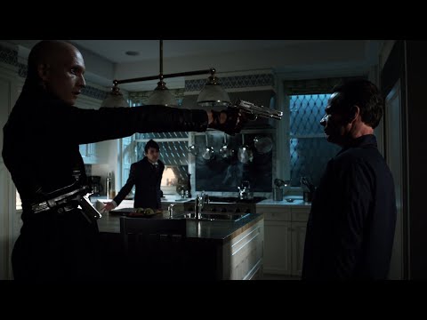 Penguin And Victor Threaten To Kill Commissioner Loeb (Gotham TV Series)