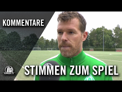 Die Stimmen zum Spiel (Niendorfer TSV - SV Werder Bremen, U17 B-Junioren, Bundesliga Nord/Nordost)