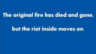 Audioslave - Original Fire - Lyrics