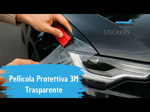 StickersLab - Pellicola Protettiva 3M Trasparente: Applicazione Facile e Veloce