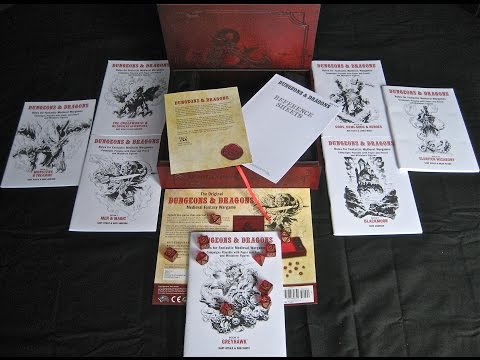 "What's In The Box?!?" - Episode Two - Premium "Original D&D" Boxed Set