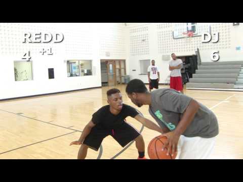 V1F - 1 on 1 basketball, Game 041 (Redd vs DJ)