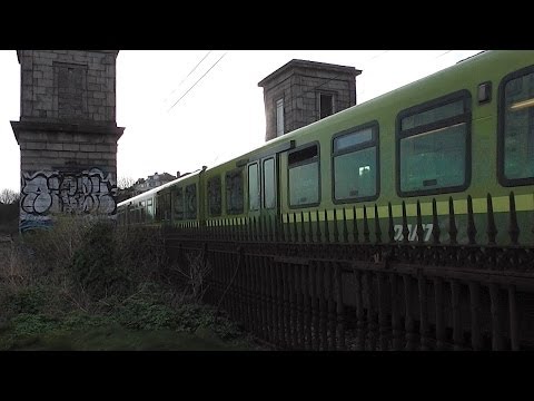 IE 8300 Class Dart Train number 8111 - Blackrock, Dublin