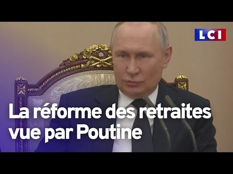 Réforme des retraites : la leçon de Vladimir Poutine à Emmanuel Macron