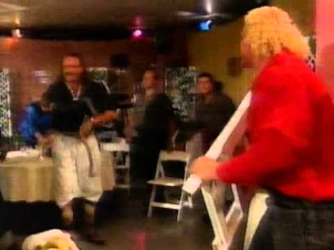 1991 09 14 Superstars   JakeRobers & Undertaker and SidJustice respond to wedding reception