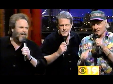 The Beach Boys 1996 Live | David Letterman Late Show | Little Deuce Coupe, James House, Brian Wilson