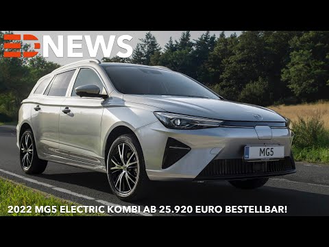 MG5 Electric Kombi Preis Leistung Stützlast Dachlast Anhängelast Abmessungen | Electric Drive News