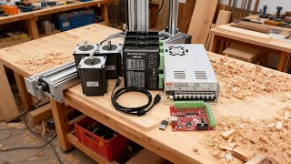 HLTNC CNC kit Nema 23 Stepper Motor TB6600 DM542 DM556 Driver + 350W Power Supply MACH3 Controller